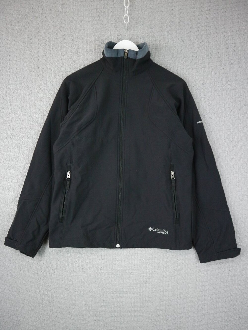 Columbia Sportswear Company Vertex Black Shell Jacket Mens Small Gorpcore